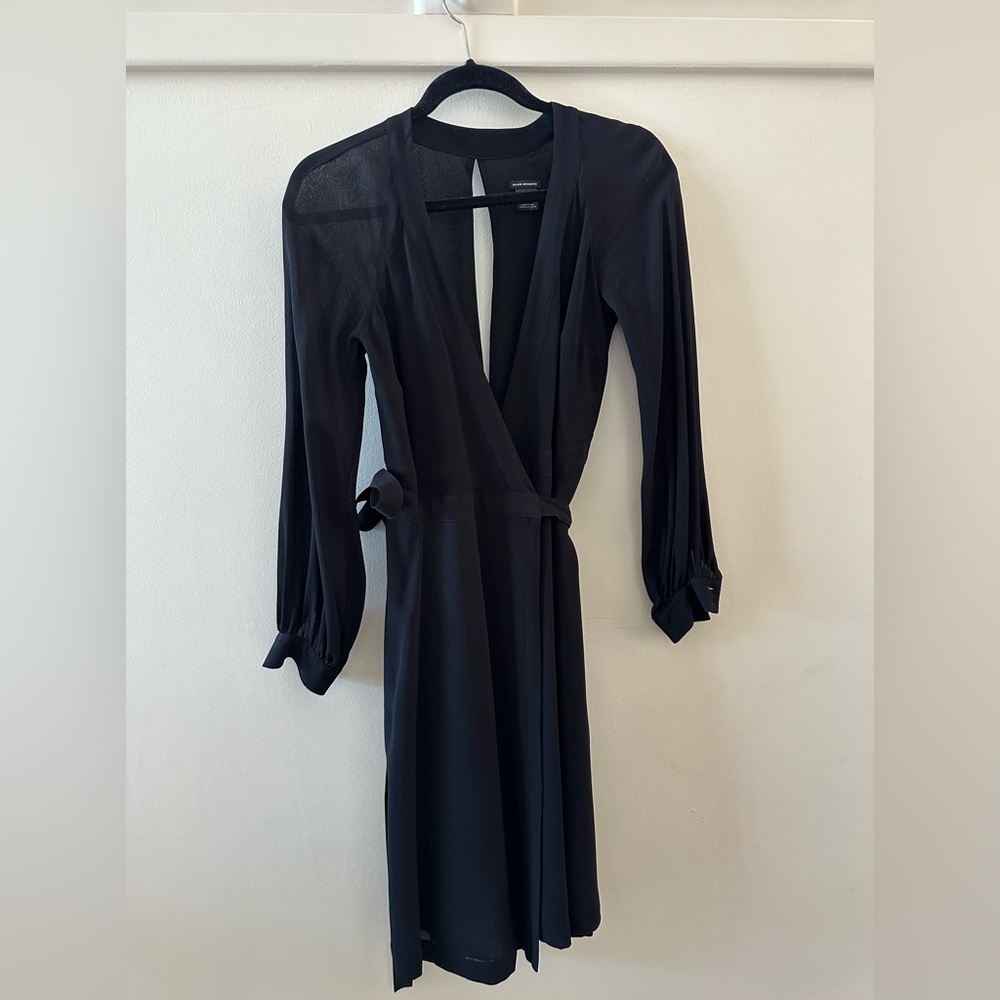 Woman's club Monaco midi wrap dress